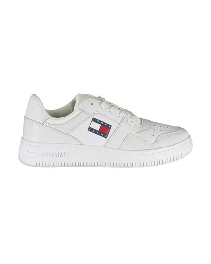 Tommy Hilfiger White Polyester Sneaker