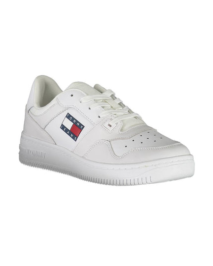 Tommy Hilfiger White Polyester Sneaker
