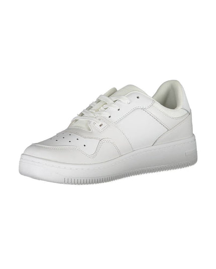 Tommy Hilfiger White Polyester Sneaker