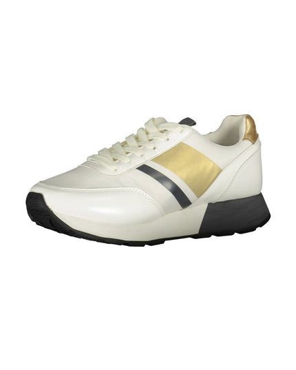 U.S. POLO ASSN. White Polyester Sneaker