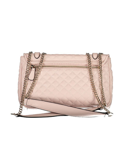 Guess Jeans Pink Polyethylene Handbag