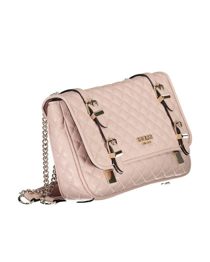 Guess Jeans Pink Polyethylene Handbag