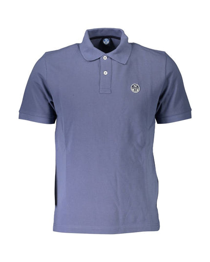 North Sails Blue Cotton Polo Shirt