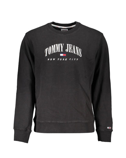 Tommy Hilfiger Black Cotton Women Sweater