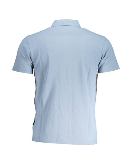 Napapijri Blue Cotton Polo Shirt