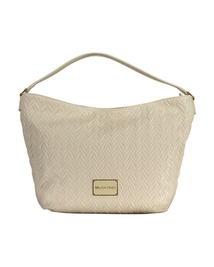 Mario Valentino White Polyethylene Handbag