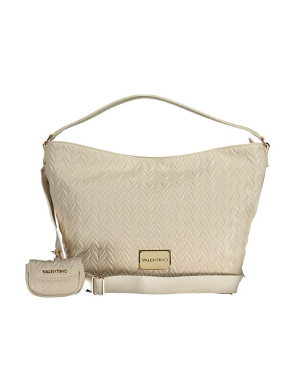 Mario Valentino White Polyethylene Handbag