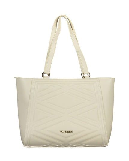 Mario Valentino Beige Polyethylene Handbag