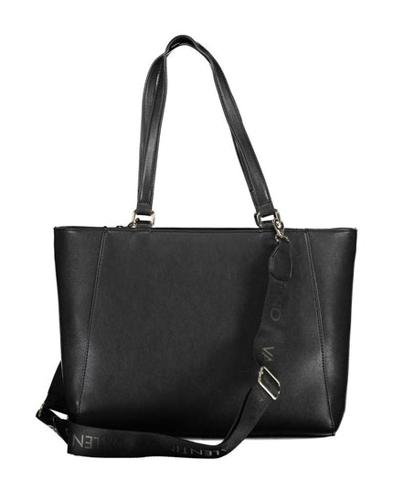 Mario Valentino Black Polyethylene Handbag