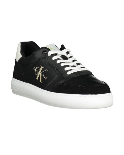 Calvin Klein Black Polyester Sneaker