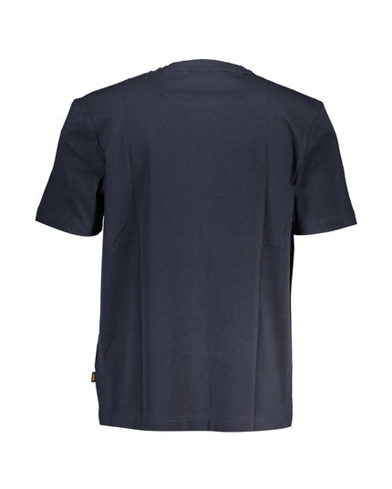Hugo Boss Blue Cotton T-Shirt