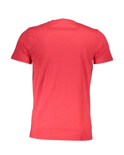 Cavalli Class Red Cotton T-Shirt