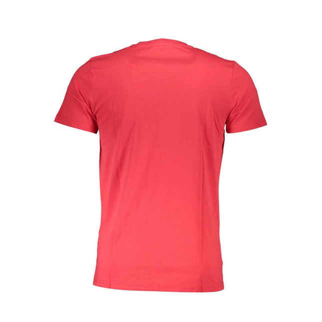Cavalli Class Red Cotton T-Shirt