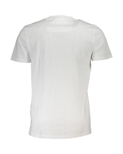 Cavalli Class White Cotton T-Shirt