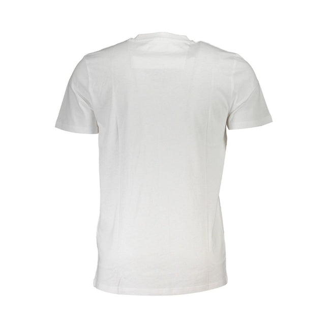 Cavalli Class White Cotton T-Shirt