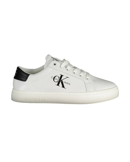 Calvin Klein White Polyester Sneaker