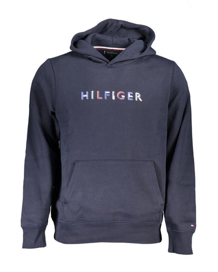 Tommy Hilfiger Blue Cotton Men Sweater