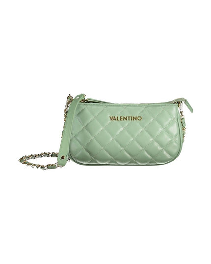 Mario Valentino Green Polyethylene Handbag