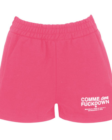 Comme Des Fuckdown Pink Cotton Short