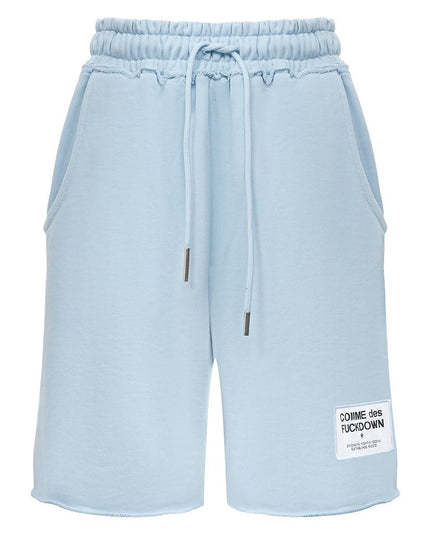 Comme Des Fuckdown Blue Cotton Short