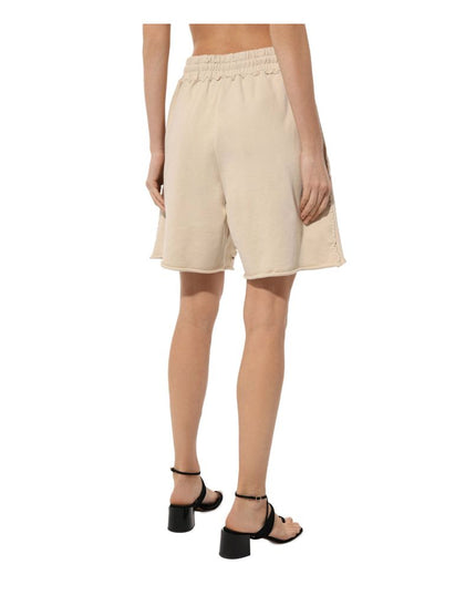 Comme Des Fuckdown Beige Cotton Short