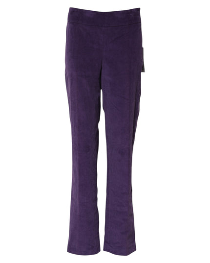 BENCIVENGA Purple High Waisted Flared Pants