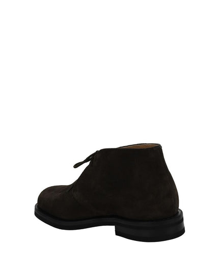 Church's Brown Calf Leather Bos Taurus Lace-Up Boots