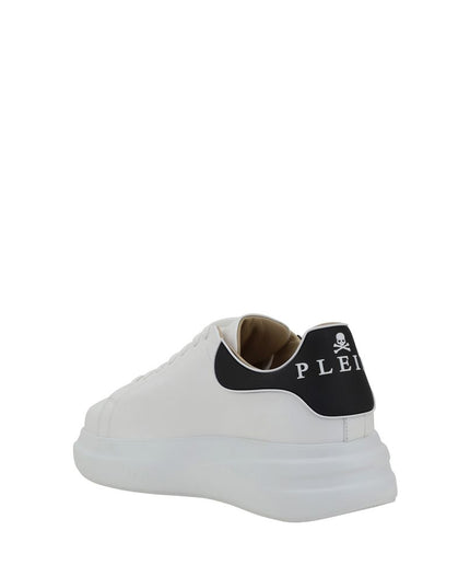 Philipp Plein White Rubber Low Top Sneakers