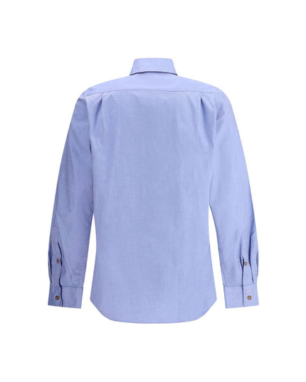 Vivienne Westwood Light Blue Cotton Dress Shirt