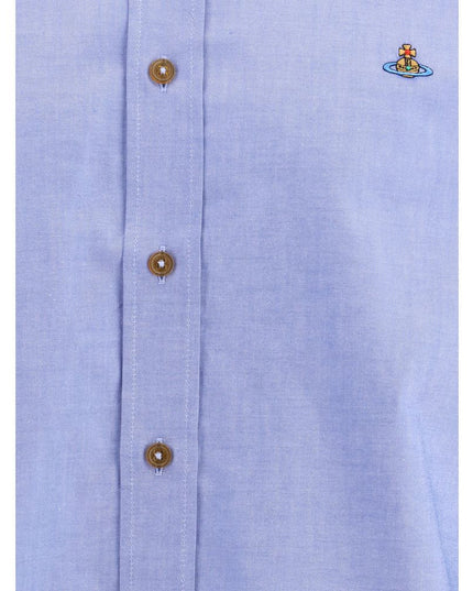 Vivienne Westwood Light Blue Cotton Dress Shirt