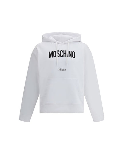 Moschino White Cotton Sweatshirt