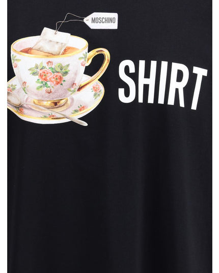 Moschino Black Cotton T-Shirt