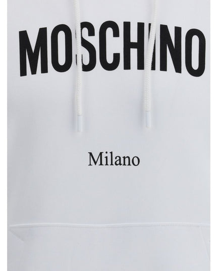 Moschino White Cotton Sweatshirt
