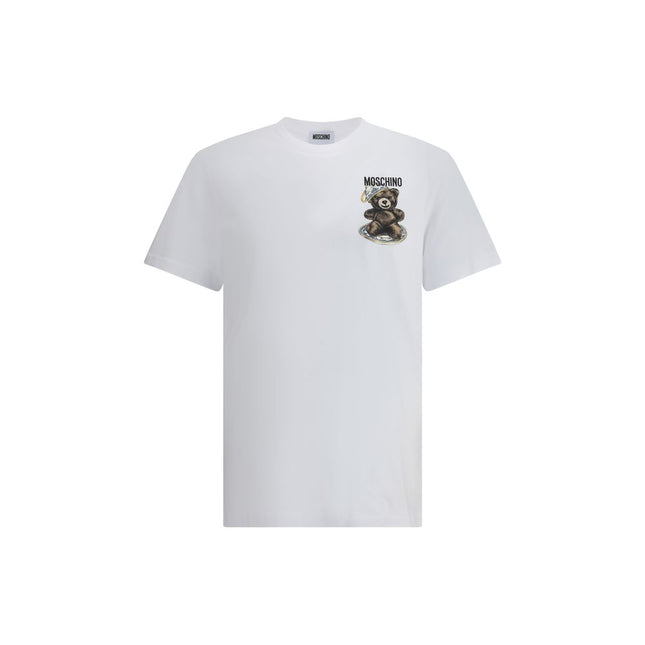 Moschino White Cotton T-Shirt