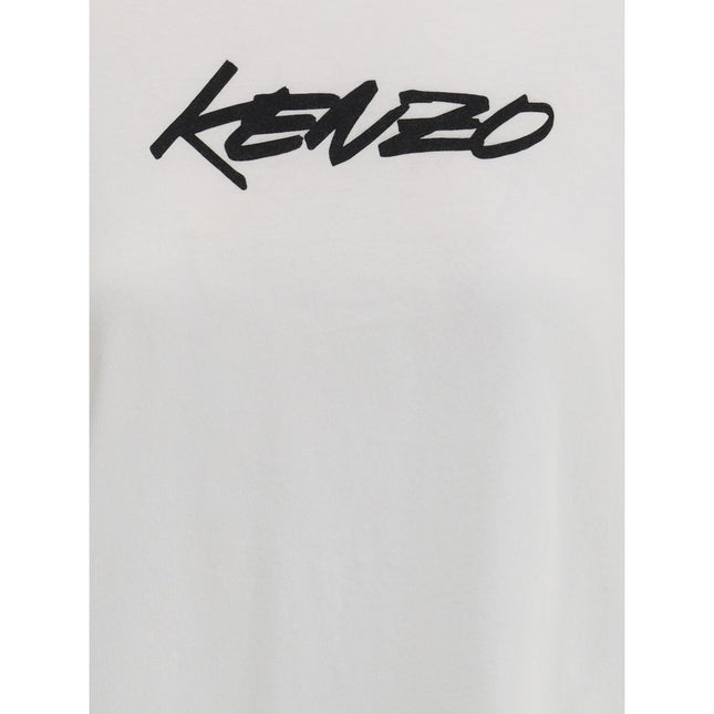 Kenzo White Cotton T-Shirt