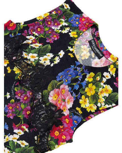 Dolce & Gabbana Black Cashmere Tank Top