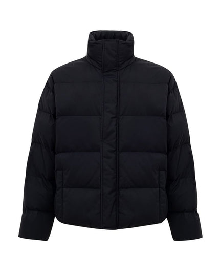 Balenciaga Black Polyamide Jackets & Coat
