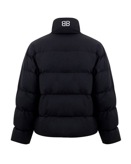 Balenciaga Black Polyamide Jackets & Coat