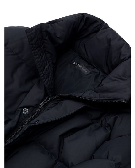 Balenciaga Black Polyamide Jackets & Coat