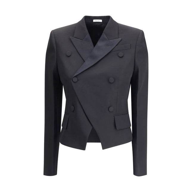 Alexander McQueen Black Wool Blazer
