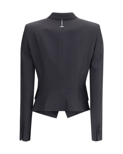 Alexander McQueen Black Wool Blazer
