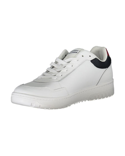 Tommy Hilfiger Bianco Leather Mens Sneaker