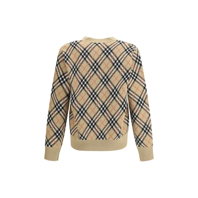 Burberry Beige Wool Cardigan