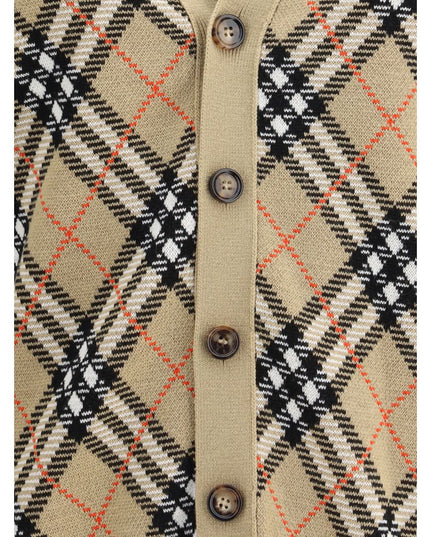 Burberry Beige Wool Cardigan