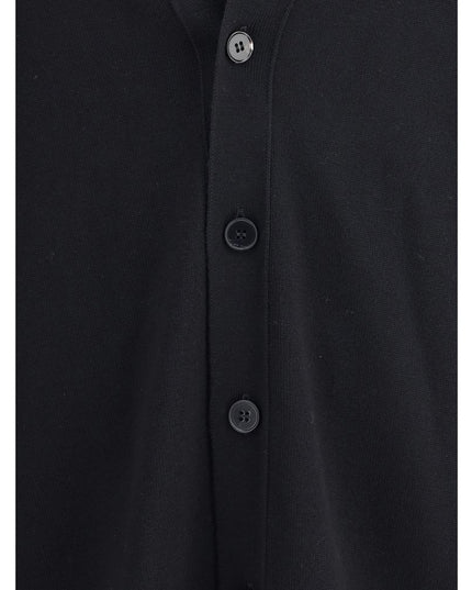Jil Sander Black Wool Cardigan