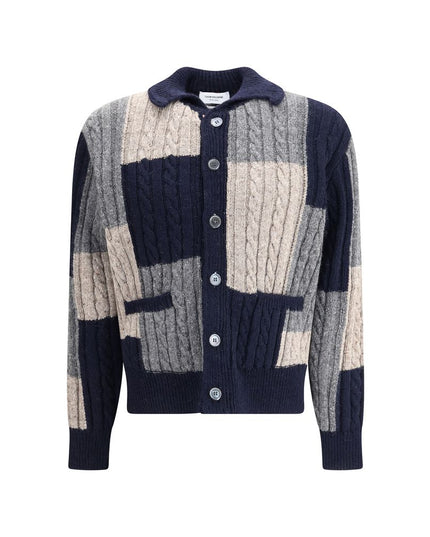 Thom Browne Multicolor Wool Cardigan