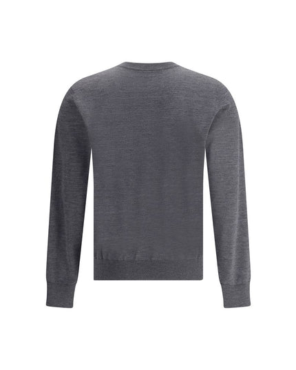 Dsquared² Gray Fleece Wool Sweatshirt