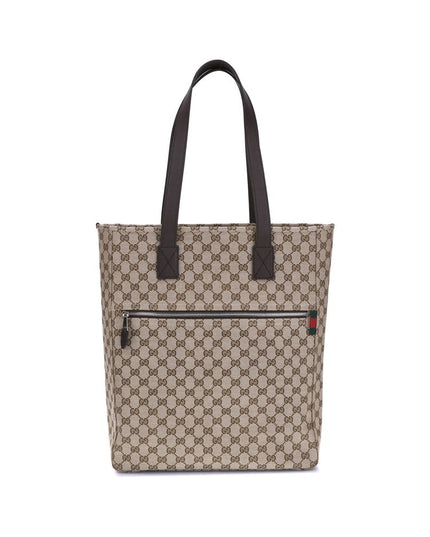 Gucci Brown Polyester Handbag