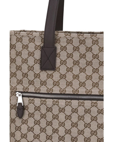 Gucci Brown Polyester Handbag