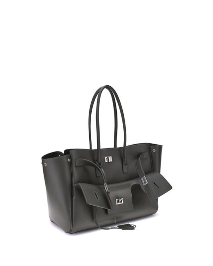 Balenciaga Black Calf Leather Bos Taurus Shoulder Bag